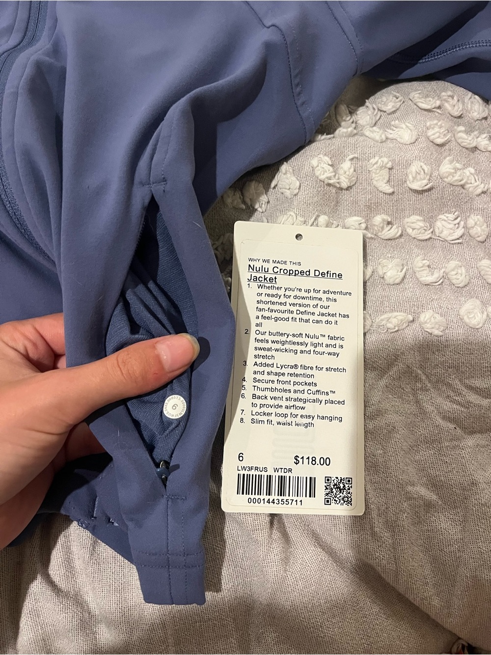 Lululemon Cropped Define Jacket - Picture 3 of 3